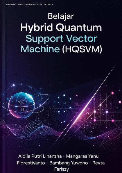 Cover Buku Belajar Hybrid Quantum Support Vector Machine (HQSVM)